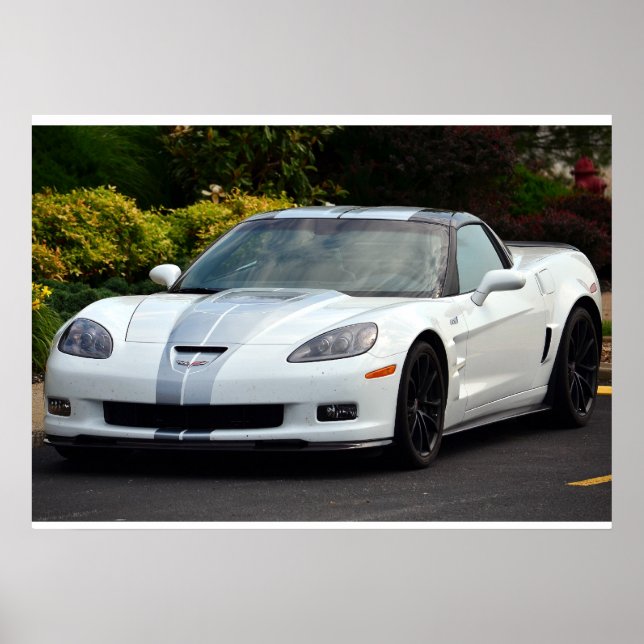 2013 60th Anniversary C6 Corvette ZR1 Poster (Front)