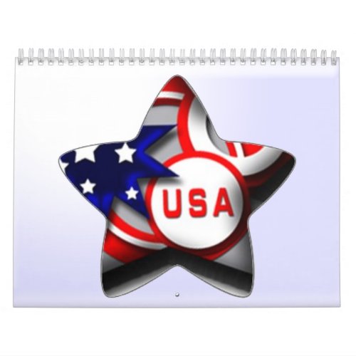 2013 America Calendar