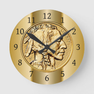 2013 American Buffalo Gold Coin ~ Native American Round Clock