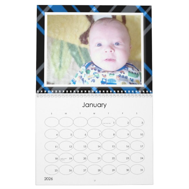 2013 Babies Calendar (Jan 2026)