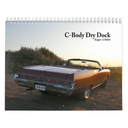 2013 C_Body Mopar Calendar