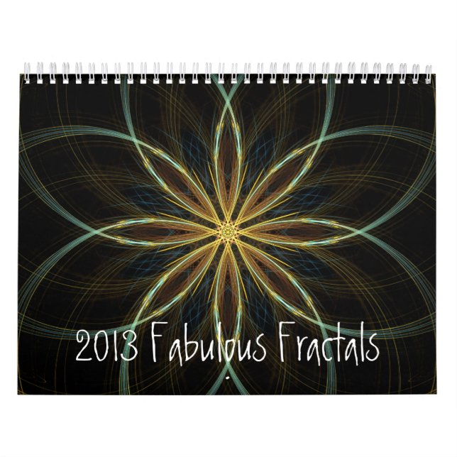 2013 Calendar Fabulous Fractals (Cover)