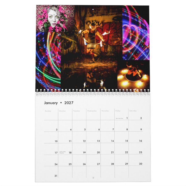 2013 Calendar - My 12 Girlfriends (Jan 2027)