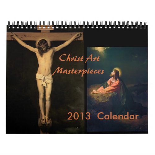 2013 Christian Old Masters Paintings Calendar