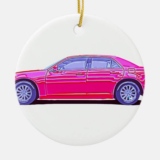 2013 Chrysler 300 Ceramic Ornament (Front)