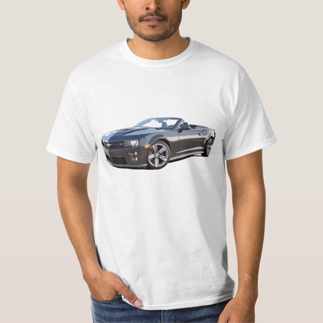 2013 Convertible Camaro Muscle Car T-Shirt (Front)