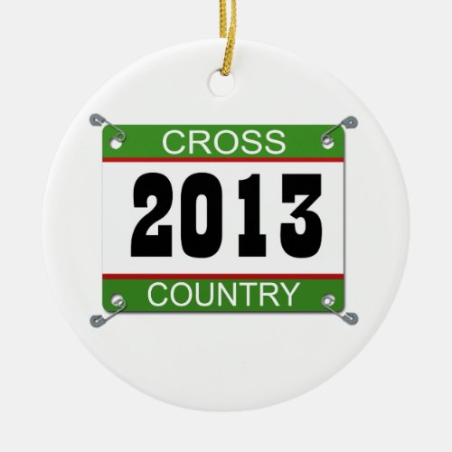 2013 Cross Country Ornament