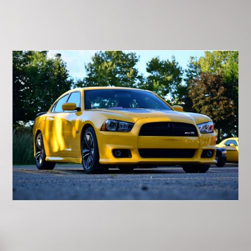 2013 Dodge Charger SRT8 Super Bee Poster