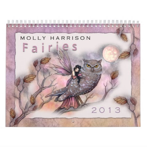 2013 Fairy Calendar by Molly Harrison
