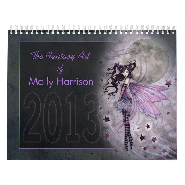 2013 Fantasy Art Calendar by Molly Harrison (Cover)