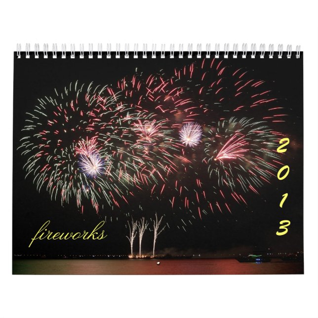 2013 fireworks calendar - 3 (Cover)