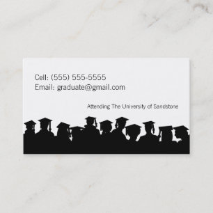 2013 Graduation Customized Name Card