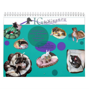 2013 IGWhisper's Italian Greyhound Calendar 2