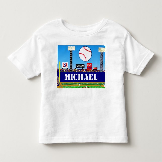 2013 Kids Sport  Personalized Baseball Tshirt Gift (Front)
