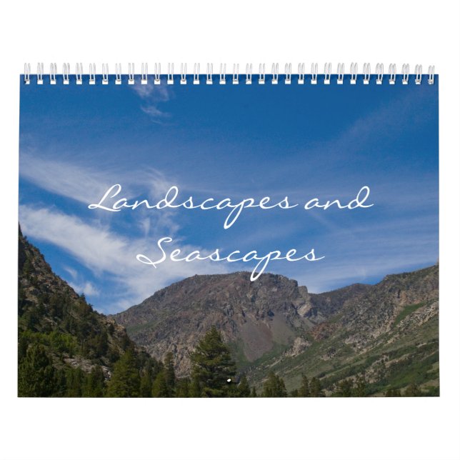 2013 Landscapes & Seascapes Calendar (Cover)