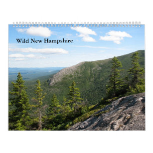 2013 Large Wild New Hampshire Wall Calendar