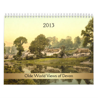 2013 Olde World Views of Devon Calendar