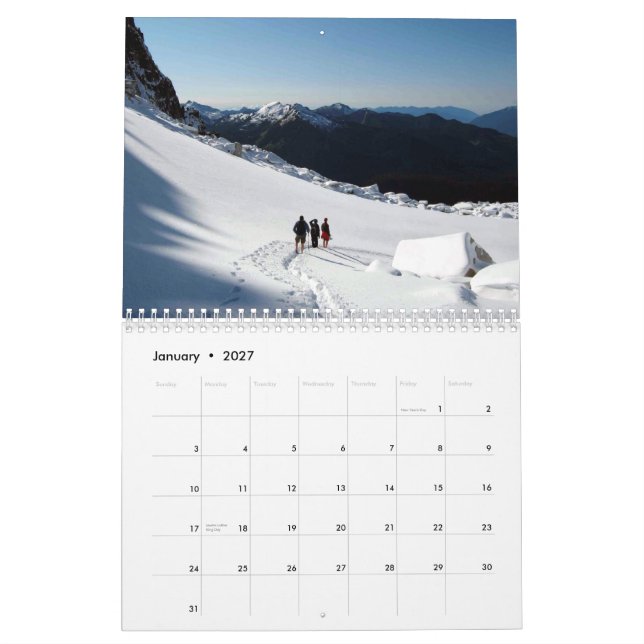 2013 OutVentures Calendar (Jan 2027)