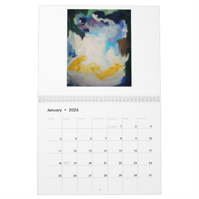 2013 paintings by ad boogers calendar (Jan 2026)