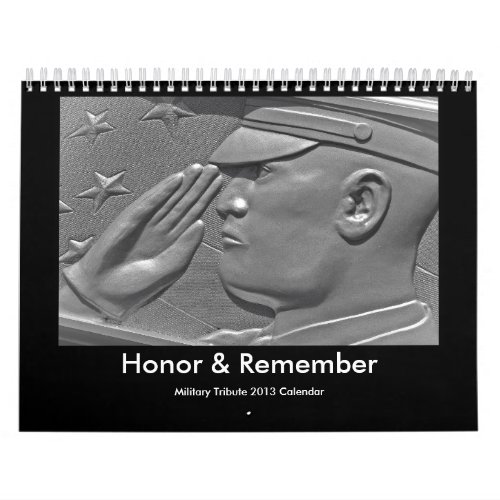 2013 Patriotic Military Calendar
