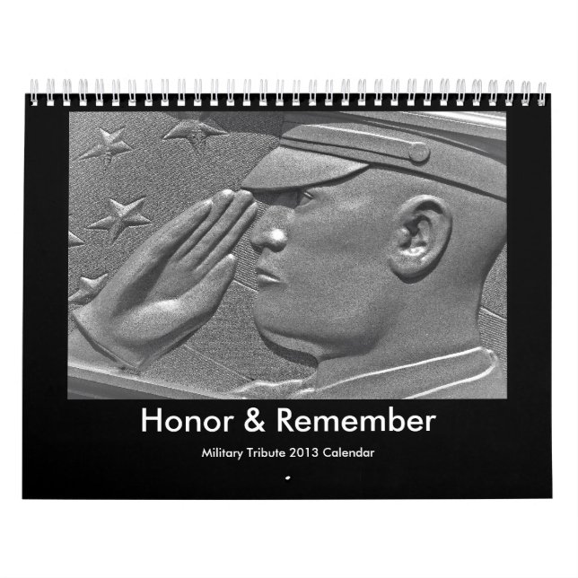 2013 Patriotic Military Calendar (Cover)