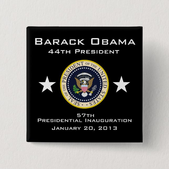 2013 Presidential Inauguration Pinback Button (Front)