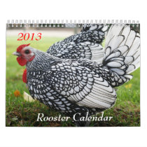 2013 Rooster Calendar