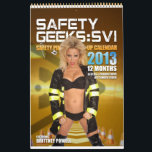 2013  Safety Geeks SVI Brittney Powell Calendar<br><div class="desc">Pin-up parody calendar about safety slogans featuring the star of Safety Geeks : SVI 3D Brittney Powell with appearances by co-stars Tom Konkle and Dae Beeler</div>