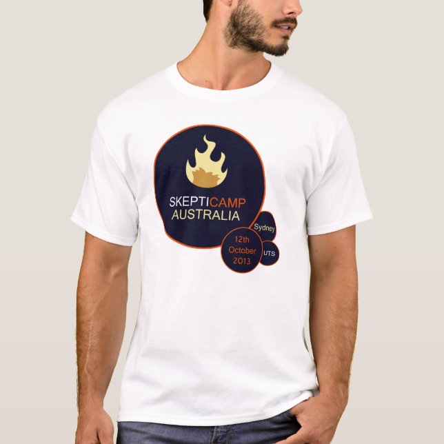 2013 Skepticamp Sydney T-Shirt (Front)