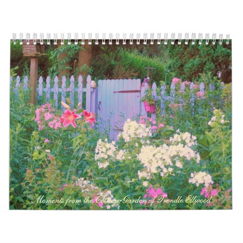2013 The Cottage Garden of Trendle Ellwood Revised Calendar