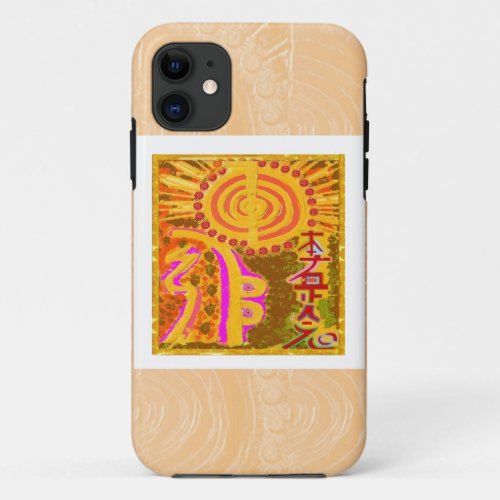 2013 ver REIKI Healing Symbols iPhone 11 Case