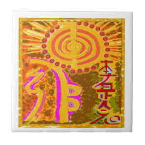 2013 ver. REIKI Healing Symbols Tile