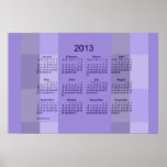 2013 Wall Calendar Poster