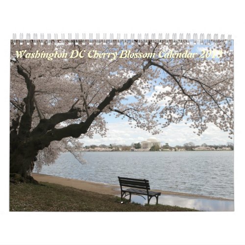 2013 Washington DC Cherry Blossom Calendar