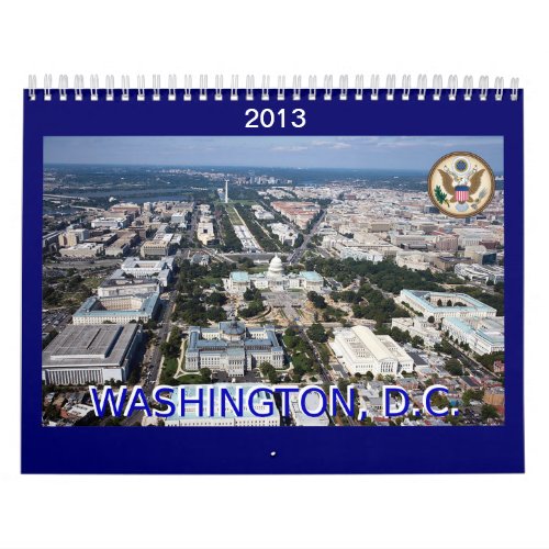 2013 Washington DC Landmark Calendar