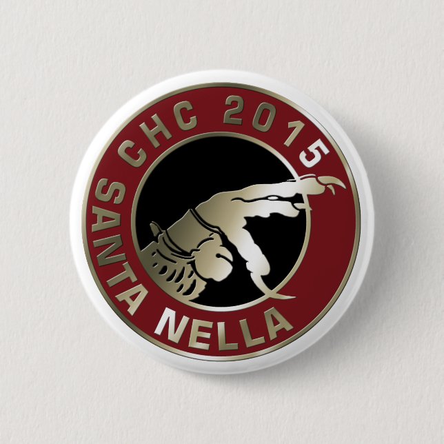 2014/2015 Santa Nella Pinback Button (Front)