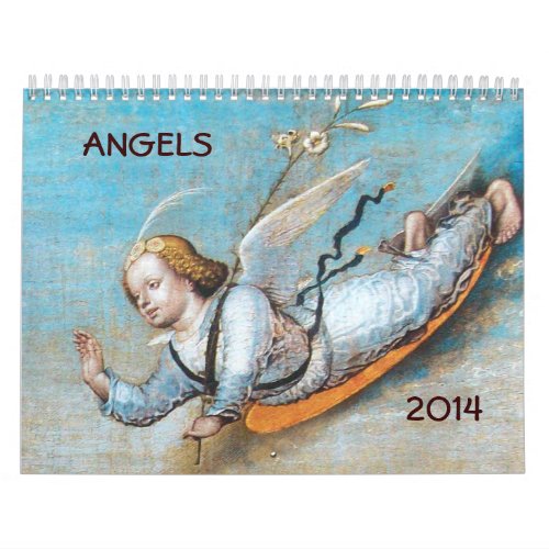 2014 ANGELS  FINE ART COLLECTION 2 CALENDAR
