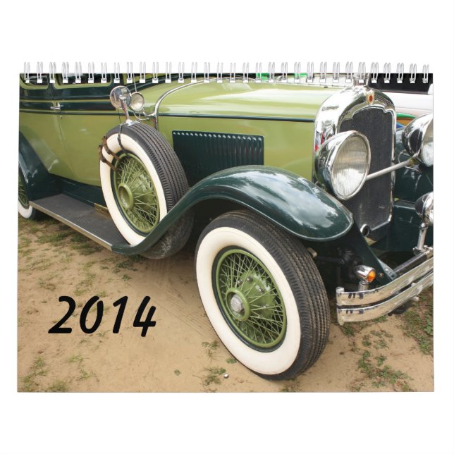 2014 antique cars Calendar (Cover)