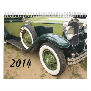 2014 antique cars Calendar