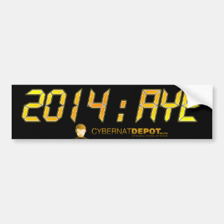 2014:AYE Yellow Bumper Sticker
