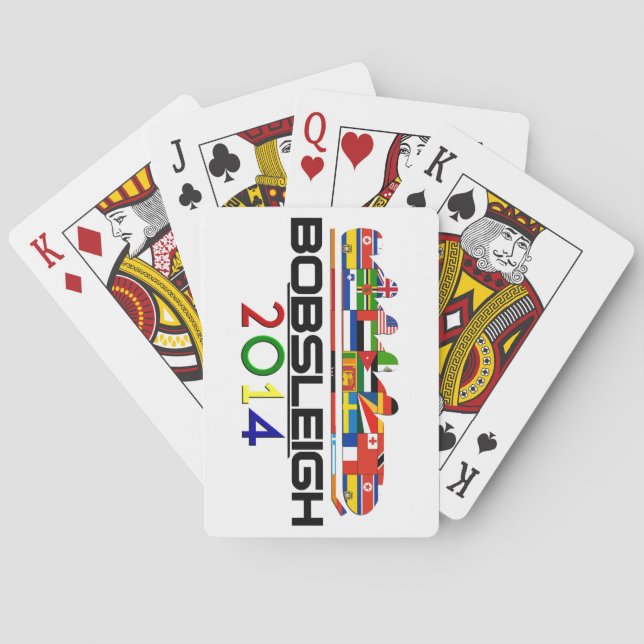 2014: Bobsleigh Poker Cards (Back)