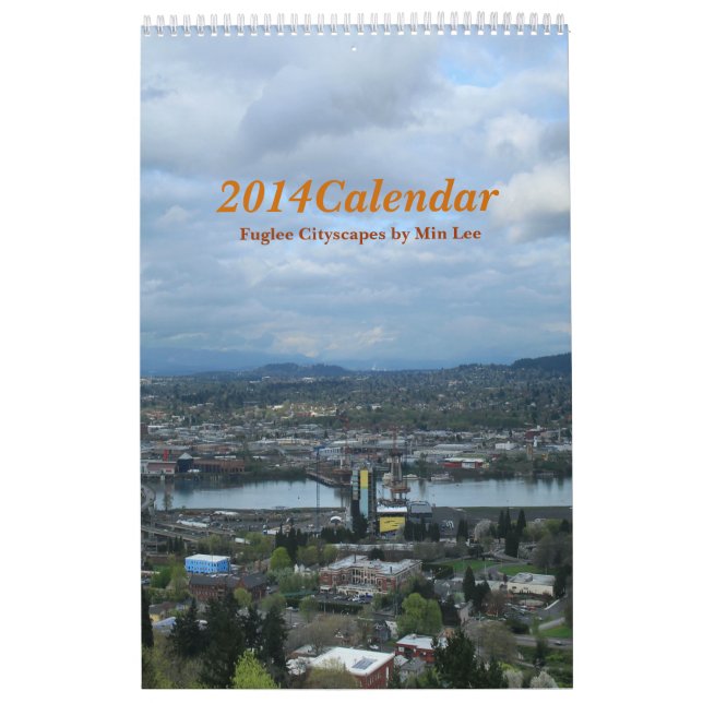 2014 Calendar | Fuglee Cityscapes by Min Lee | 1Pg (Cover)