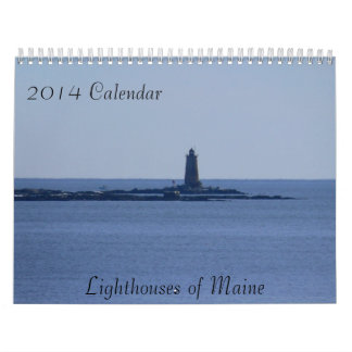 2014 Calendar Maine Lighthouses 1