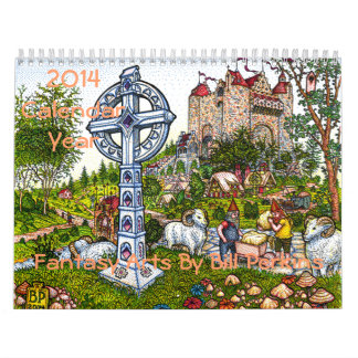 2014 Calendar Year - Fantasy Arts By Bill Perkins
