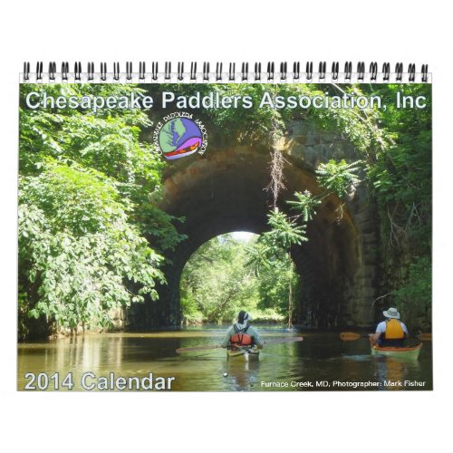 2014 Chesapeake Paddlers Association Calendar