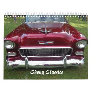 2014 Chevy Classics Calendar