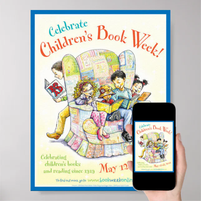 2014 Children's Book Week Poster | Zazzle