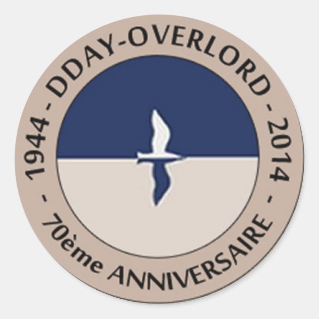 2014 Commemorations Classic Round Sticker (Front)