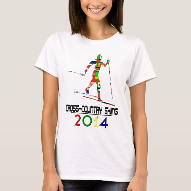 2014: Cross-Country Skiing T-Shirt (Front)