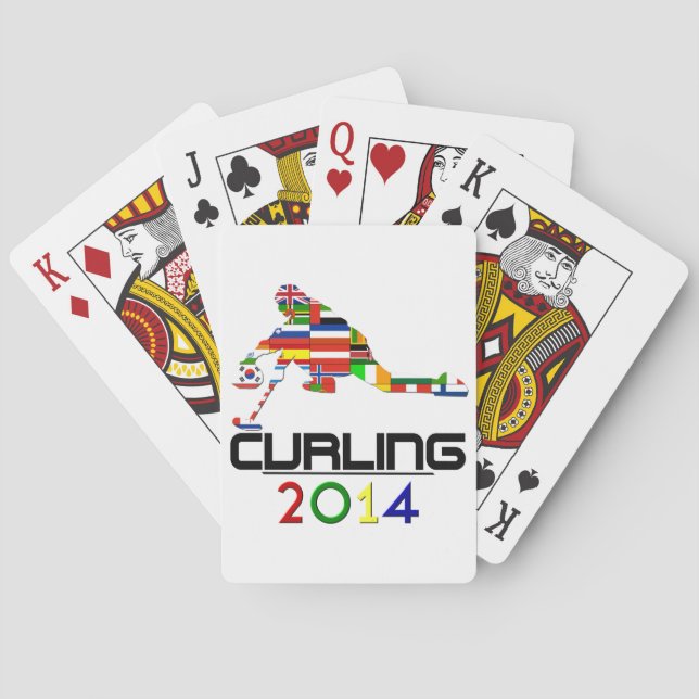 2014: Curling Poker Cards (Back)